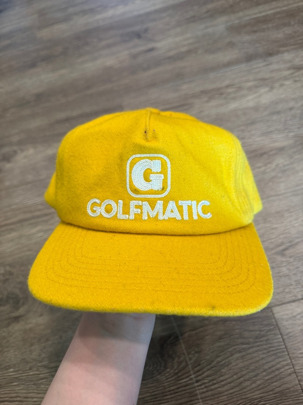 Golf Wang, Yellow Embroidered Logo Cap